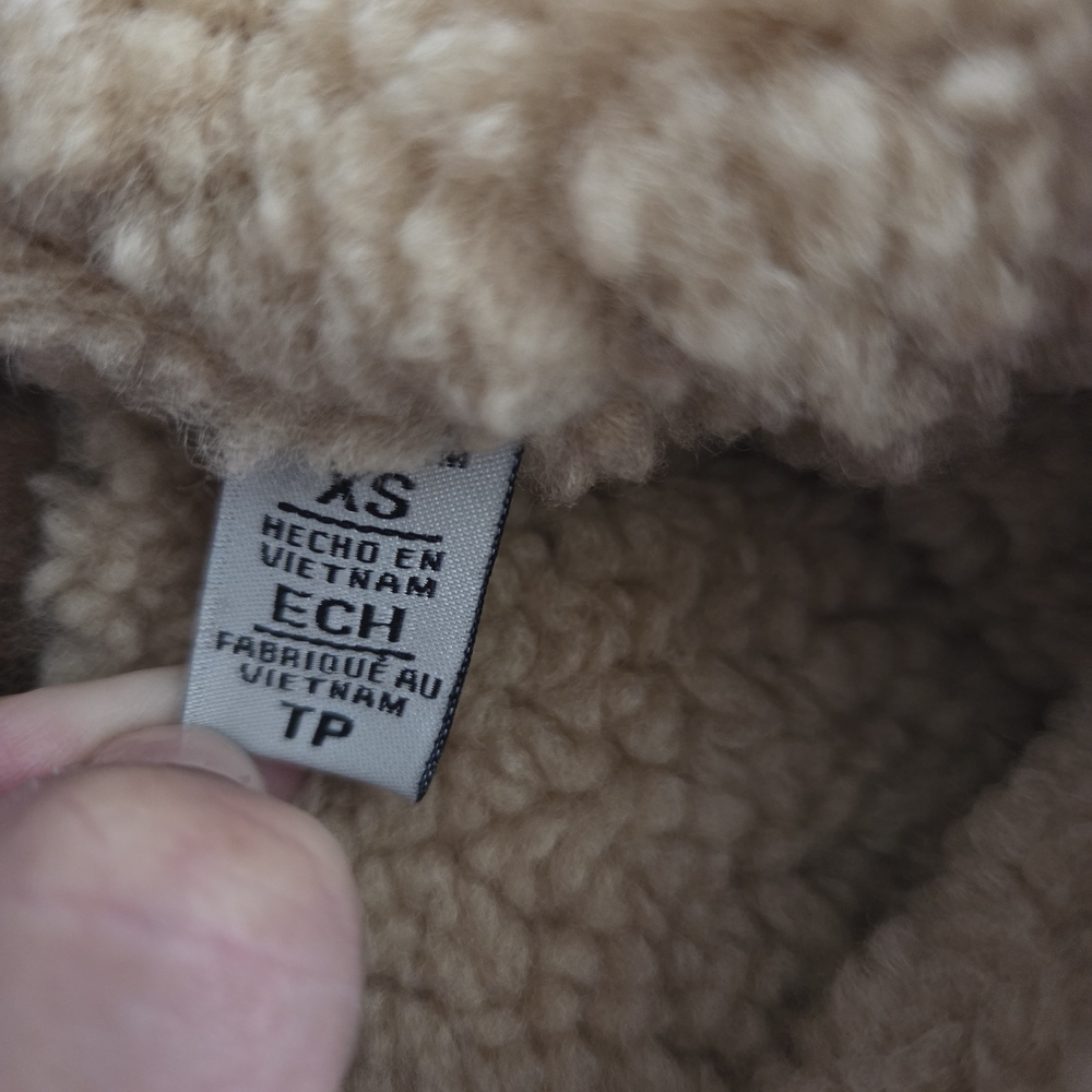 Levi's Brown Sherpa Lined Jacket - Picture 4 of 6